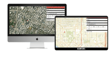 Incident dashboards on a computer monitor and a tablet