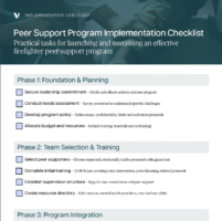 thumbnail-firefighter-peer-support-program-implementation-checklist