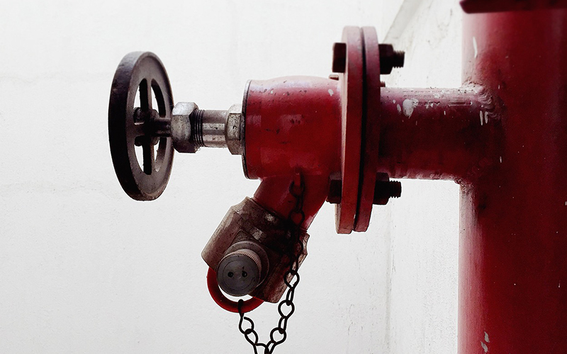 Close up of a fire hydrant