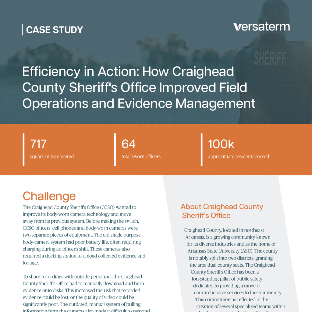How Craighead County Sheriff's Office Improved Field Operations and ...