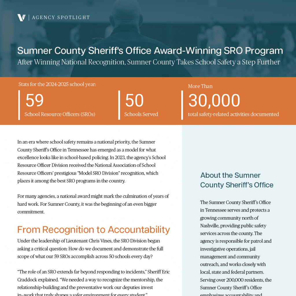 Agency Spotlight: Sumner County Sheriff's Office Award-Winning SRO ...