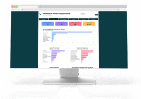 A screenshot of Versaterm IAPro's Use of Force Dashboard